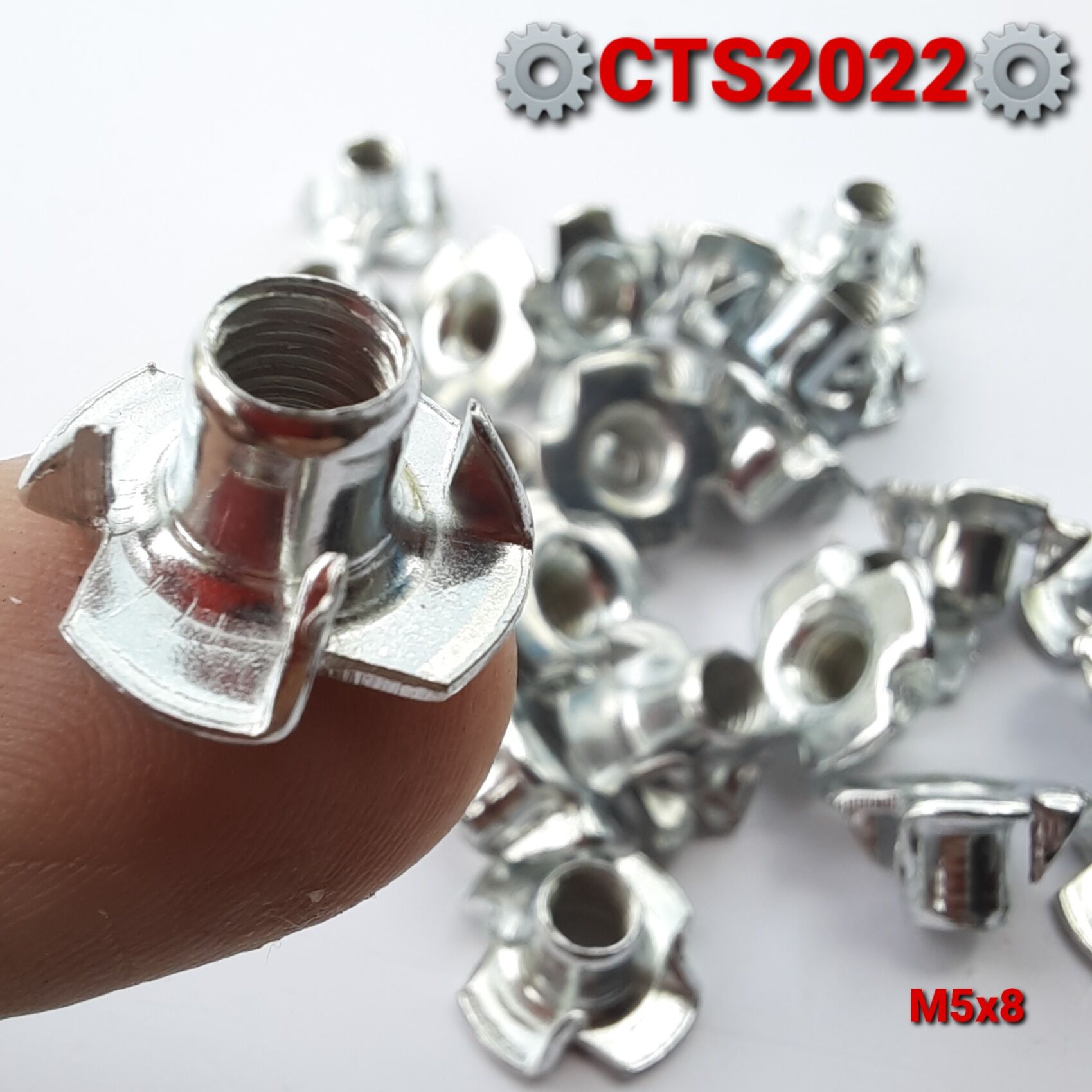 Ốc cấy M5x8 chuyên dụng cho đồ gỗ