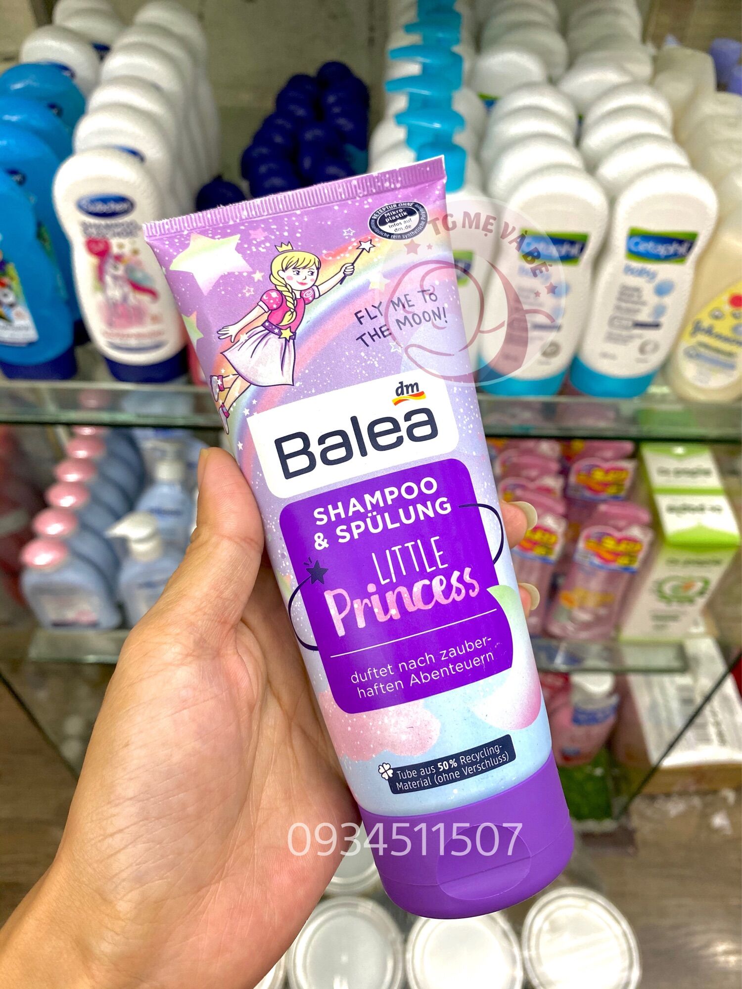 DẦU GỘI XẢ TÓC BALEA CÔNG CHÚA NHỎ 200ML ĐỨC
