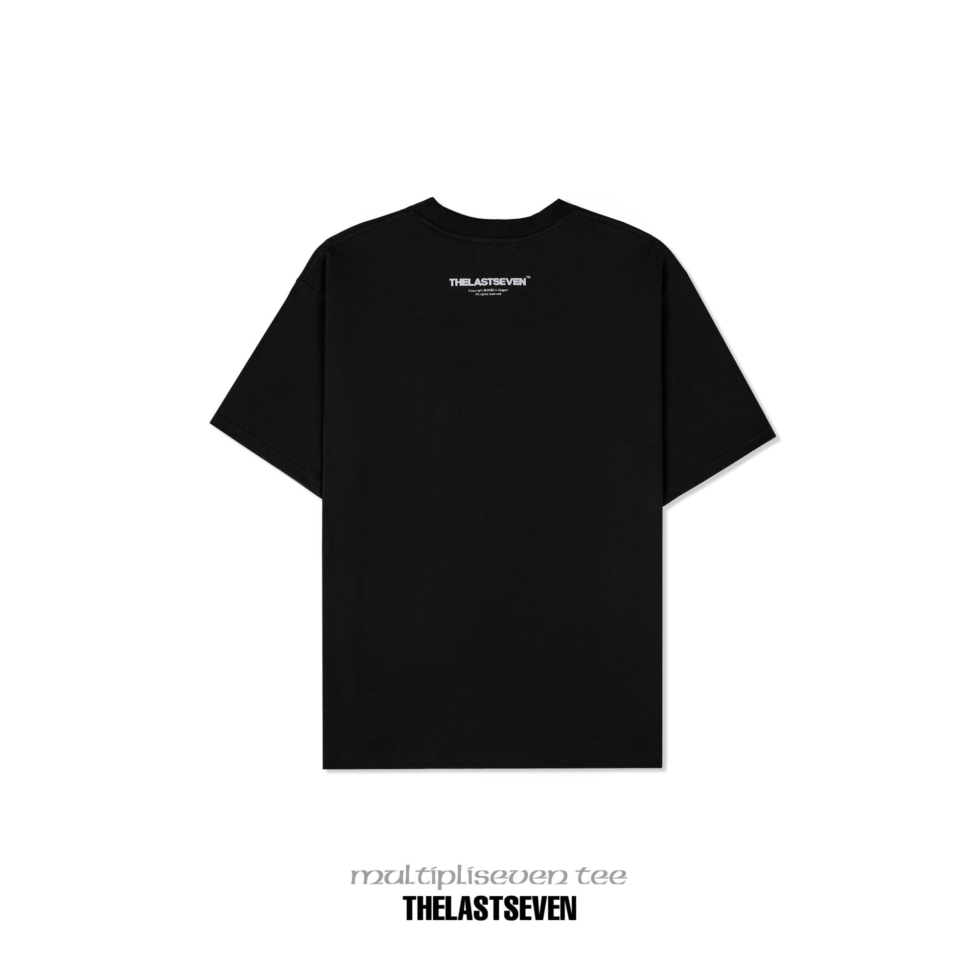 Áo thun Cotton Multipliseven Black Tee