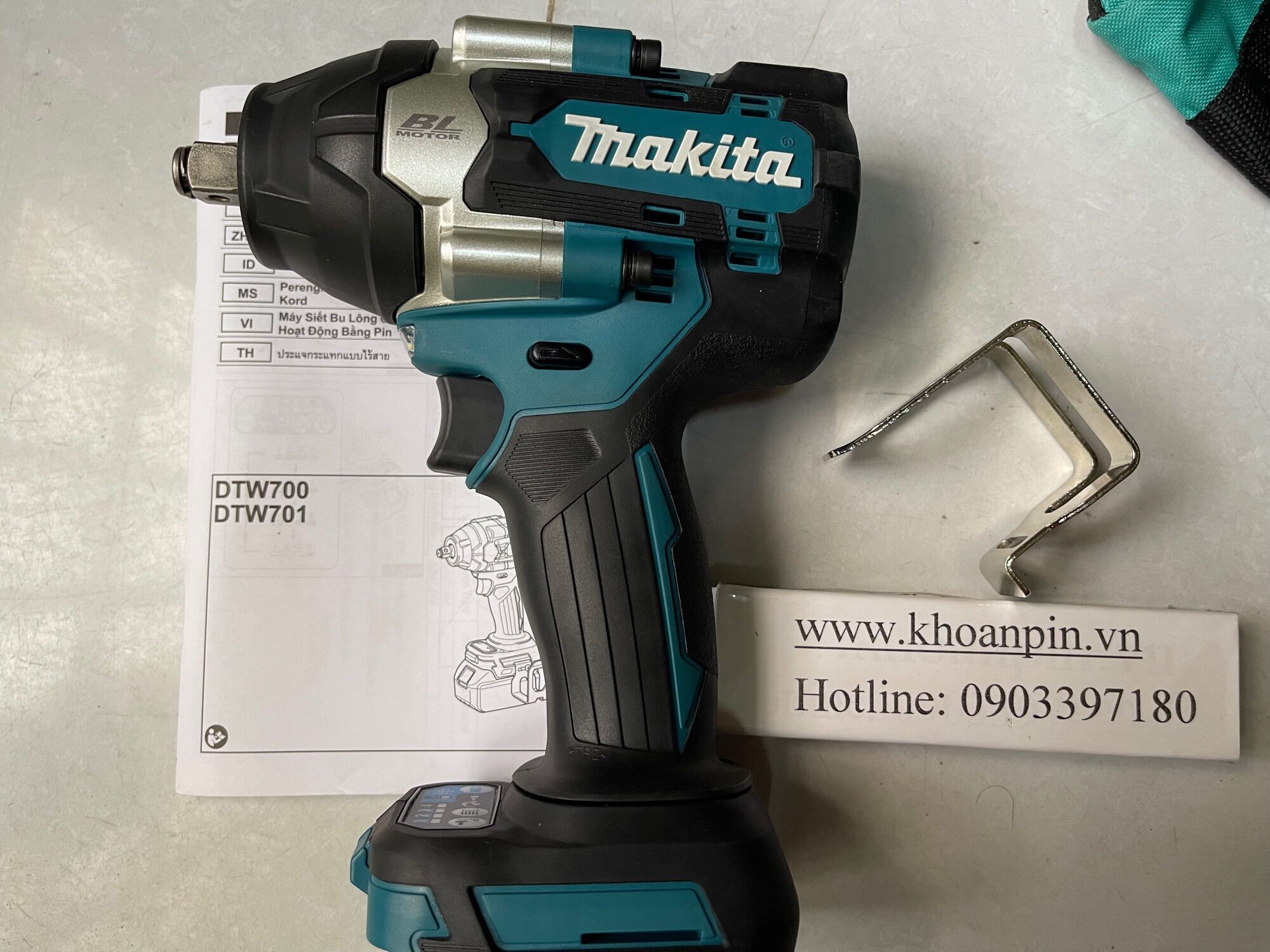 Máy bù lông makita dtw700 | máy bù lông 1/2 makita 700