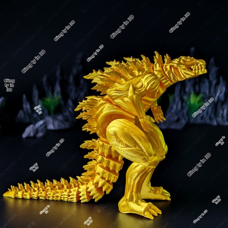 Mô Hình Khủng Long 3D In Thực Tế Di Chuyển