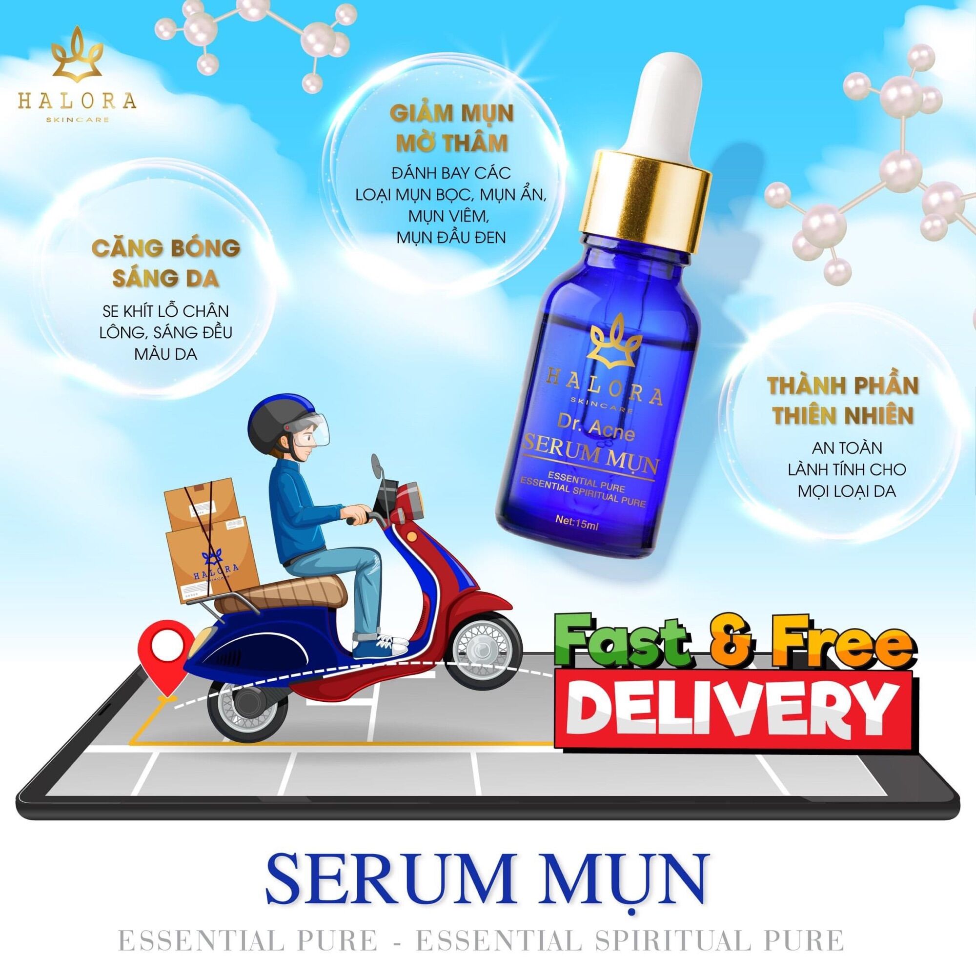 Combo diệt mụn dành cho da dầu - mụn