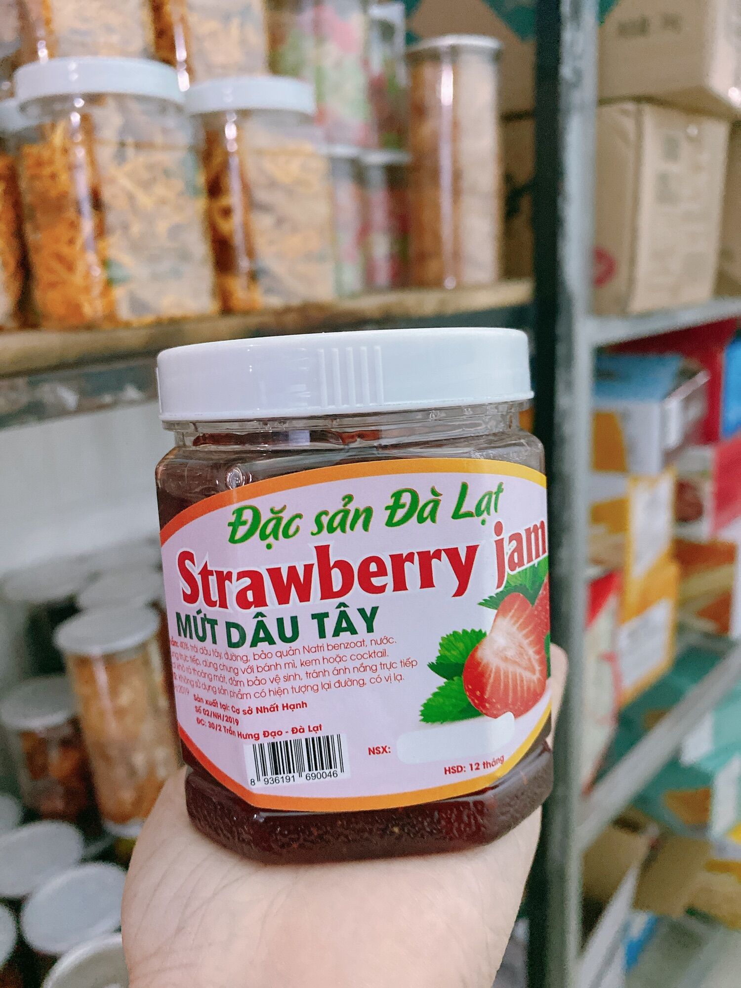 Mứt dâu tây