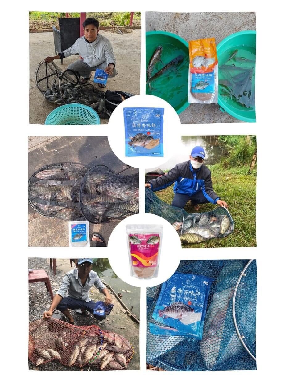 Mồi Câu Rô Phi Thơm Tanh TS FISHING
