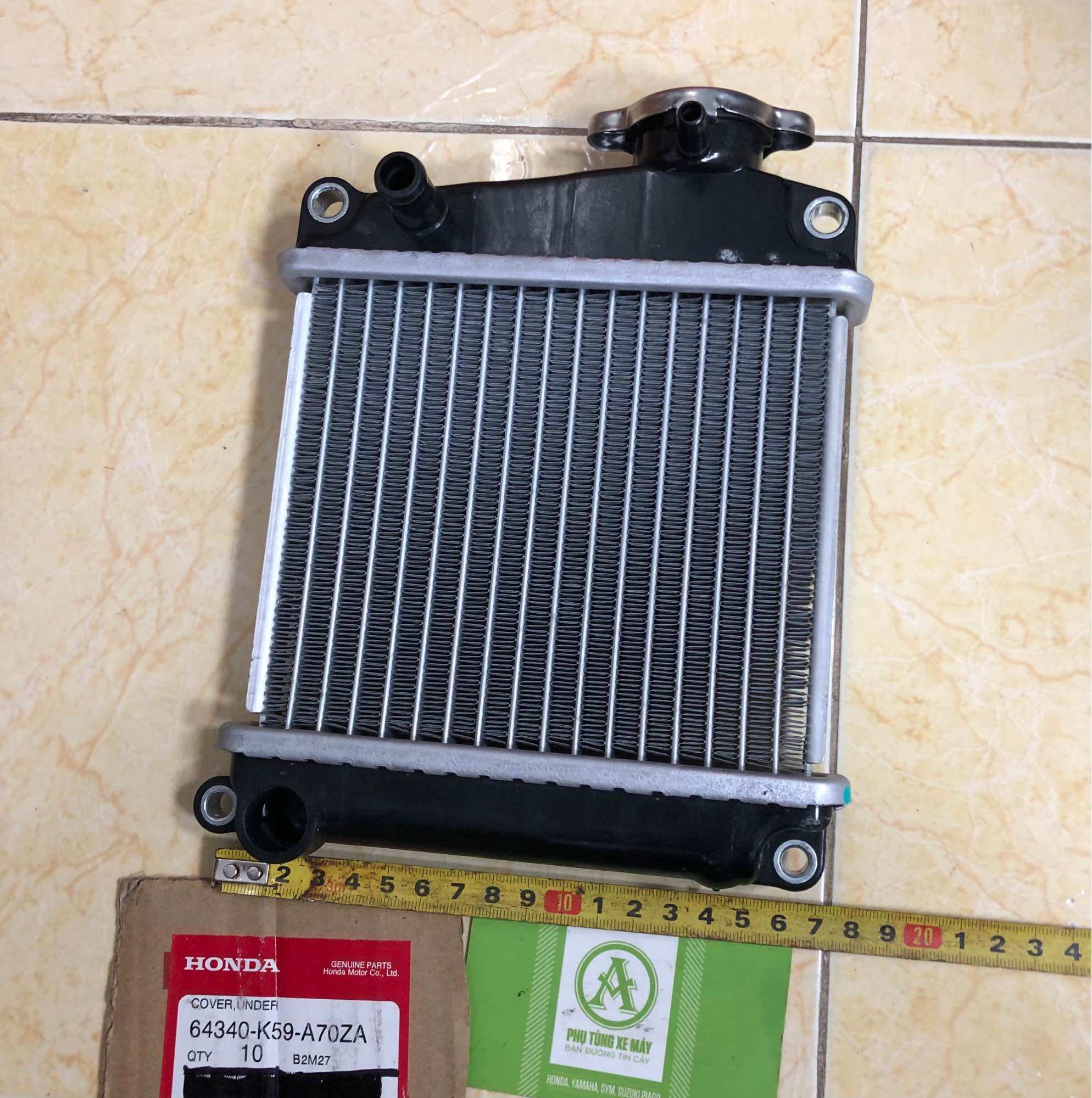 1 KÉT NƯỚC XE MÁY LEAD110 / SCR LOẠI 1
