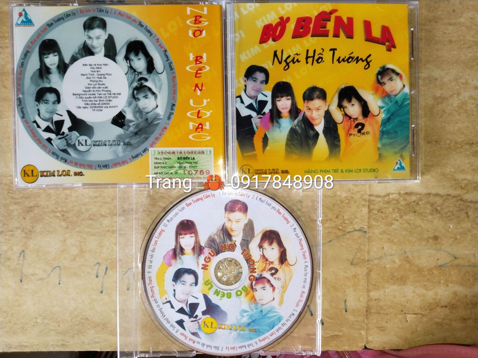 Bộ 7CD Cẩm Ly  những ca khúc trữ tình hay nhất