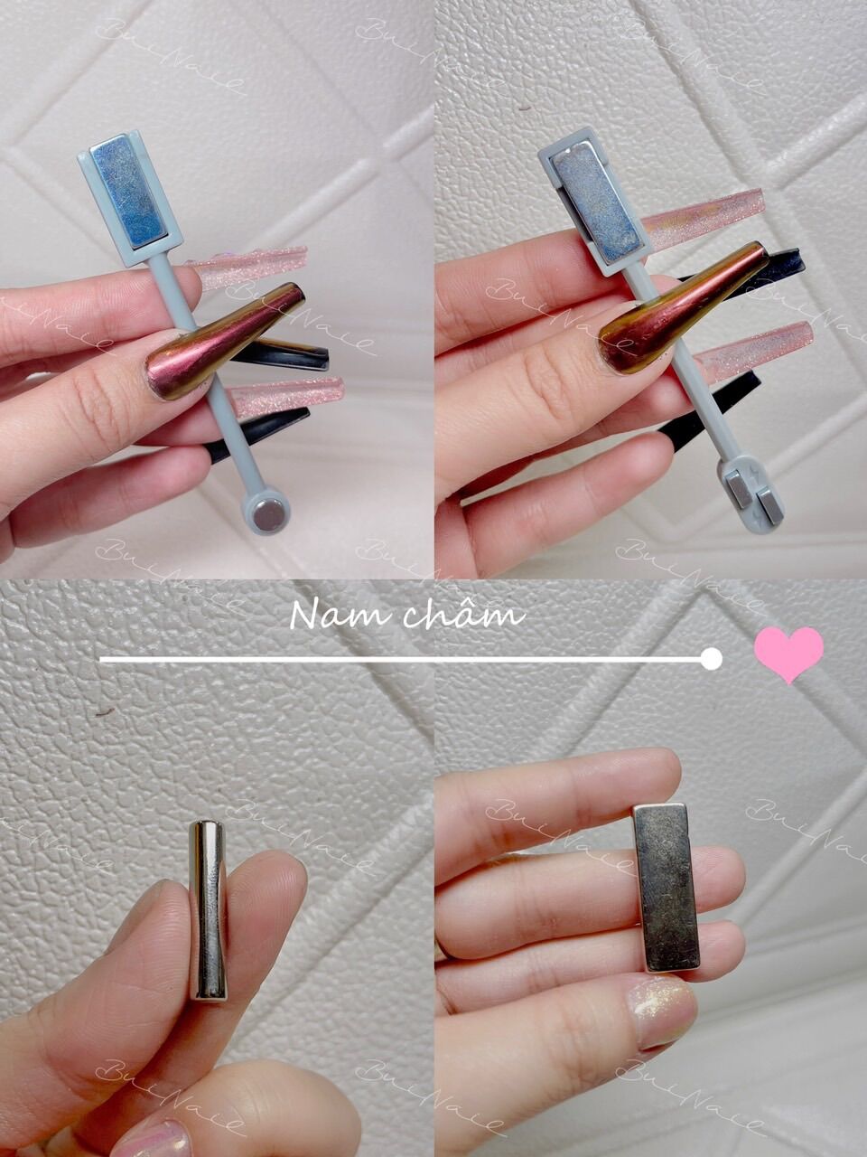 Nam châm hơ mắt mèo