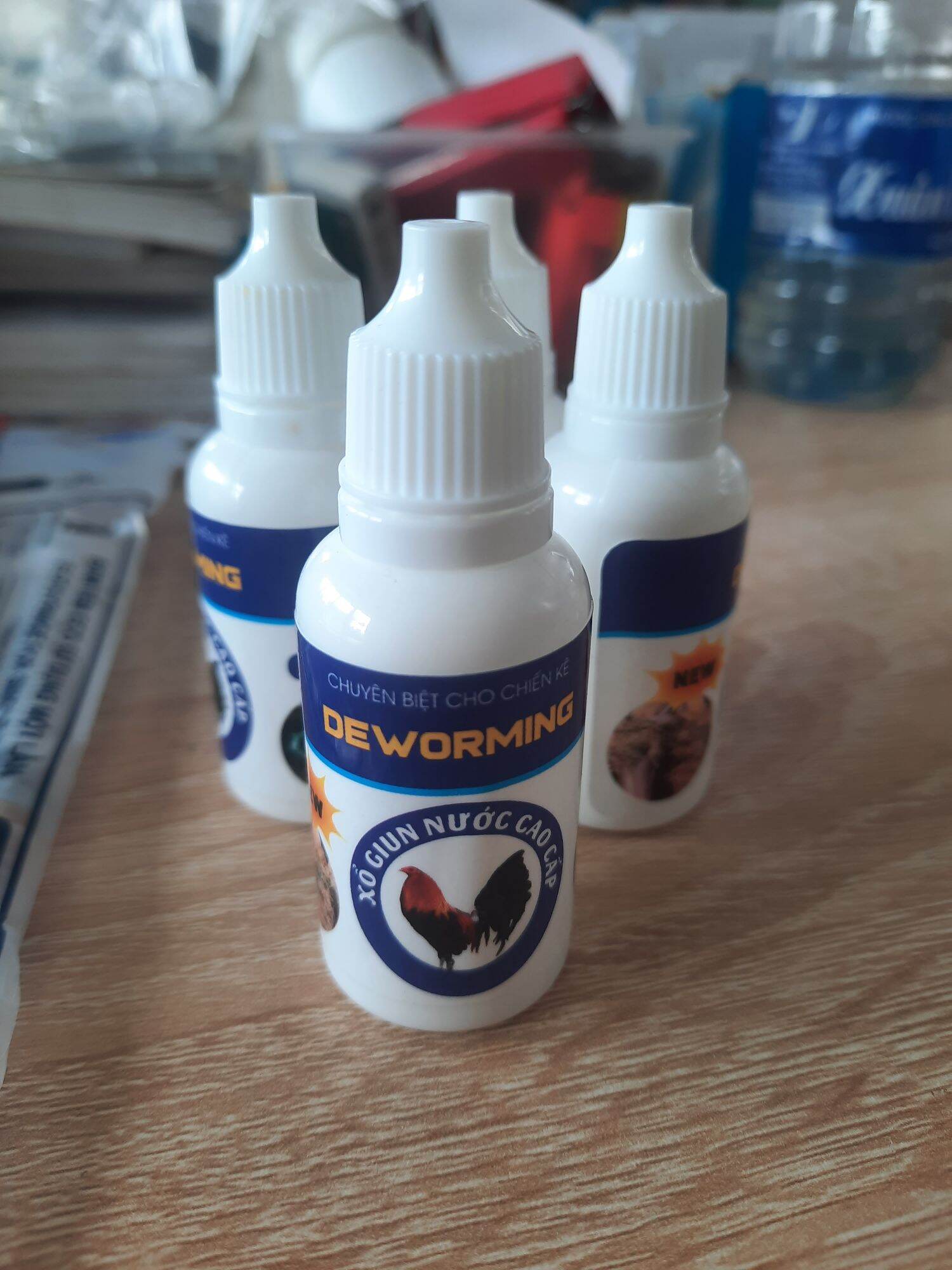 Xổ giun nước 20ml cho gà