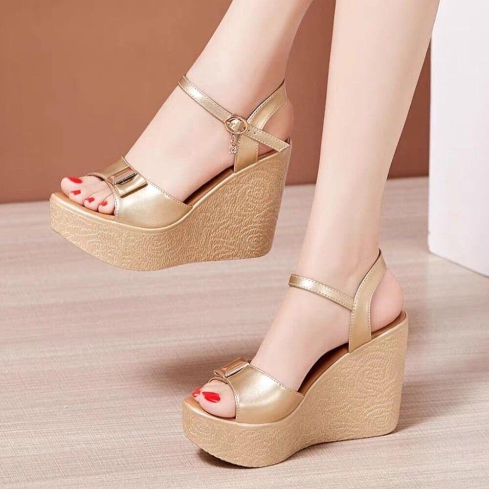 Giày sandan xuồng bản khóa 10f