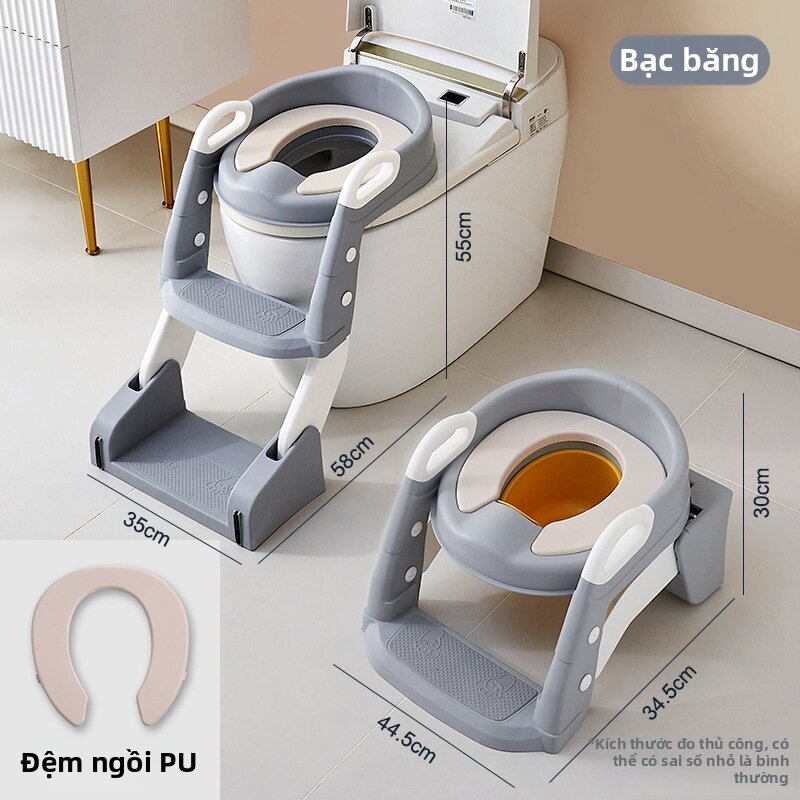 Ghế Đào Tạo Đi Vệ Sinh Có Cánh Cửa và Tay Cầm Gấp Được