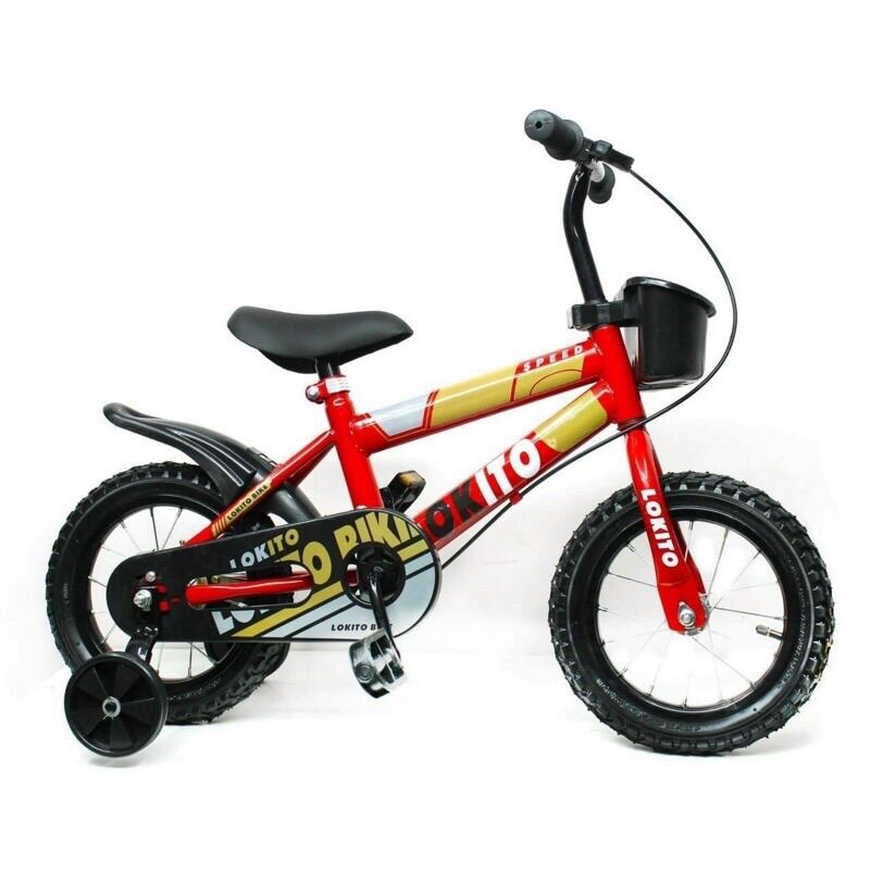 Xe đạp trẻ em 12inch lokito vành nhôm