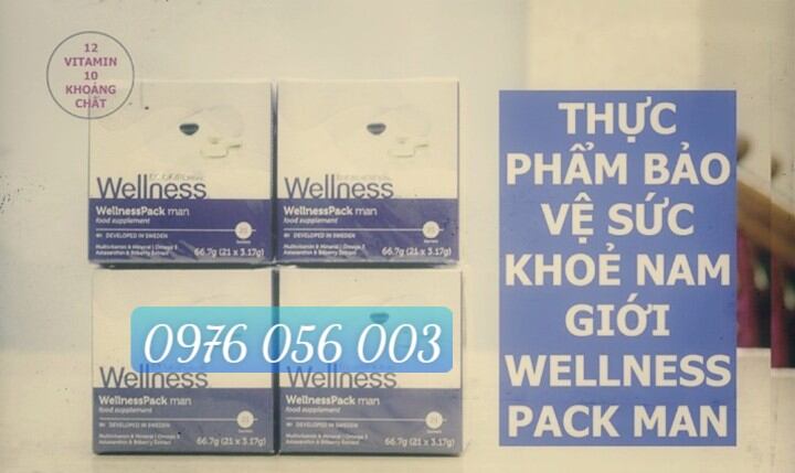 29697 - wellness dành cho nam giới 21 gói/ hộp