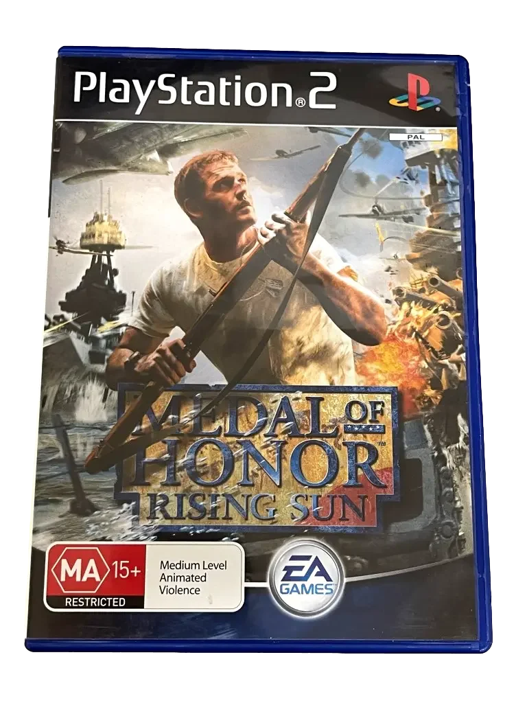 Đĩa game ps2 medal of honor rising sun