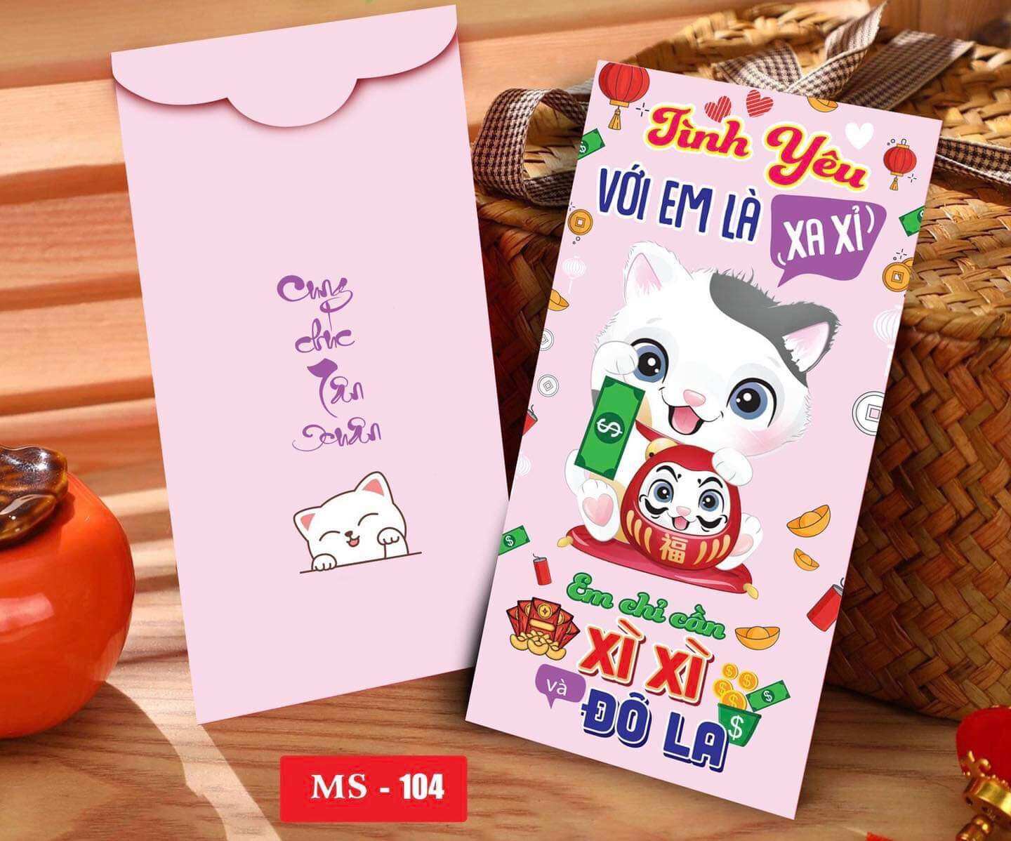 sét 10 Bì Lì xì đủ mẫu mã năm 2023