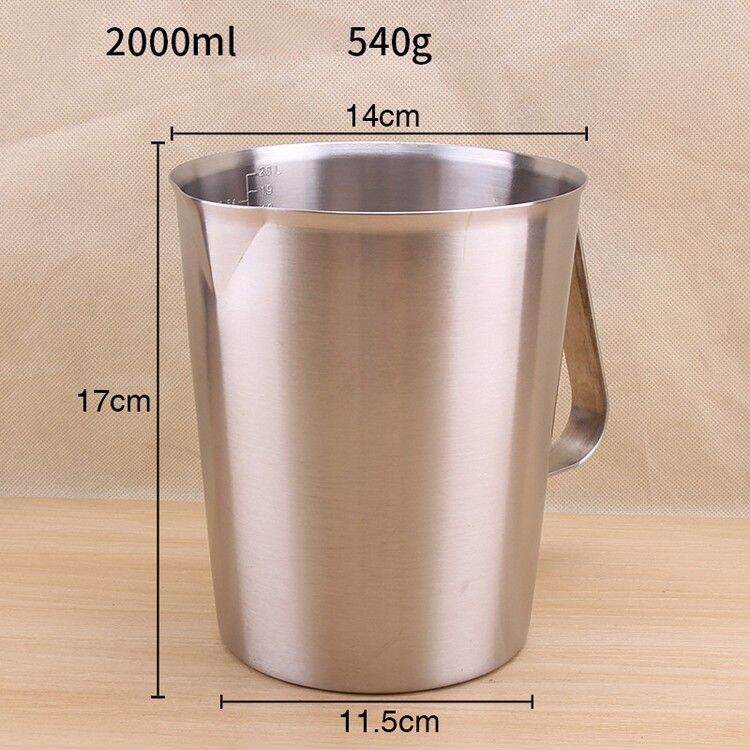 [HCM]Ca Đong Inox Loại Tốt (1-2 Lít)