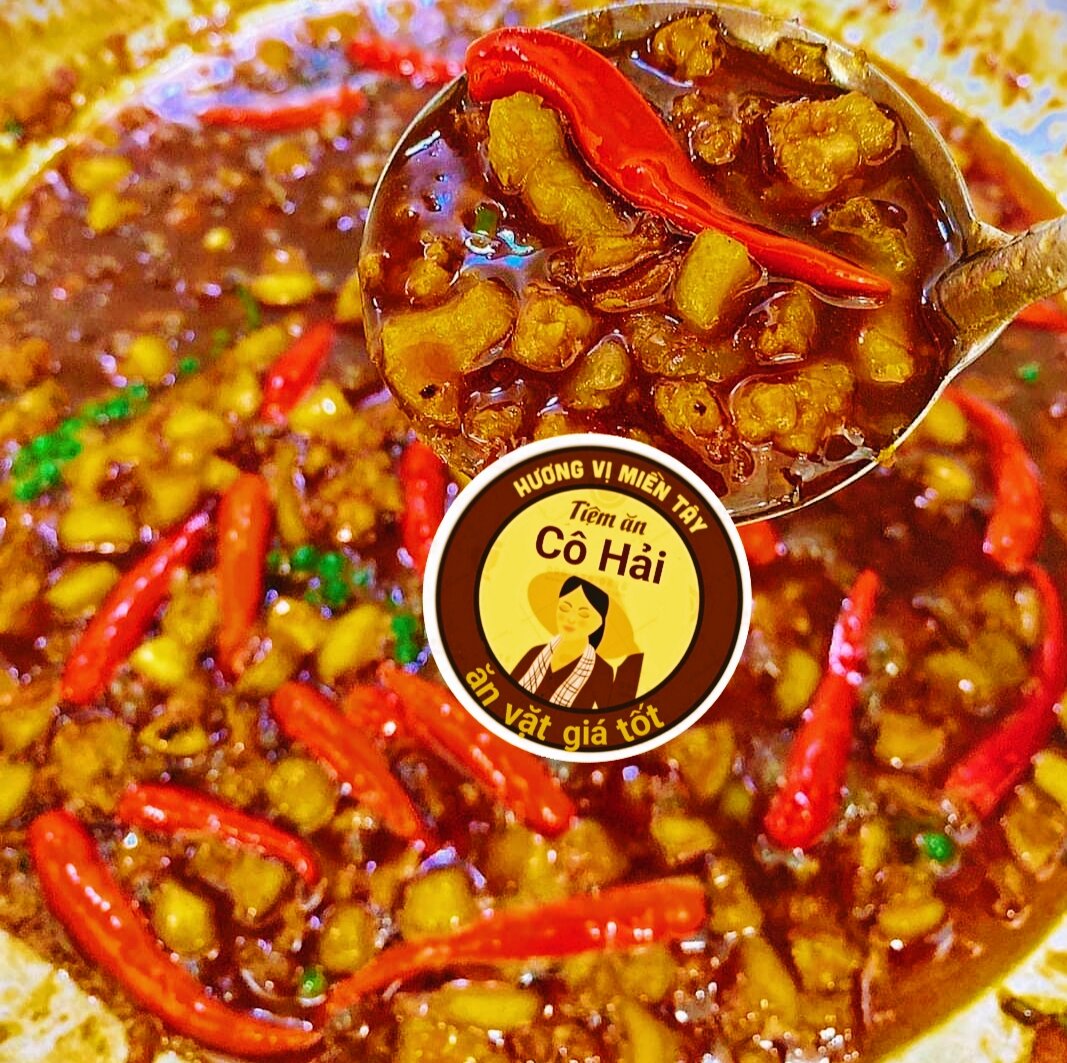 400g Kho Quẹt Tóp Mỡ Cay Cay - Thịt Tóp Mỡ