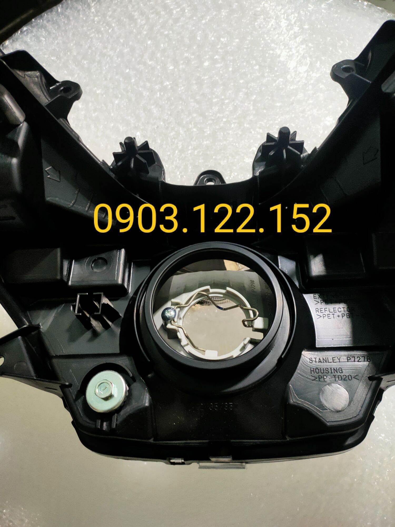 Bộ choá đèn trước suzuki HayateSC và Hayate SS (chưa có bóng đèn)