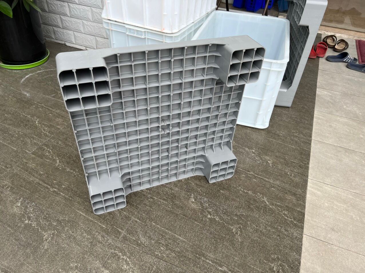 Pallet nguyên sinh bít 60x60x10cm
