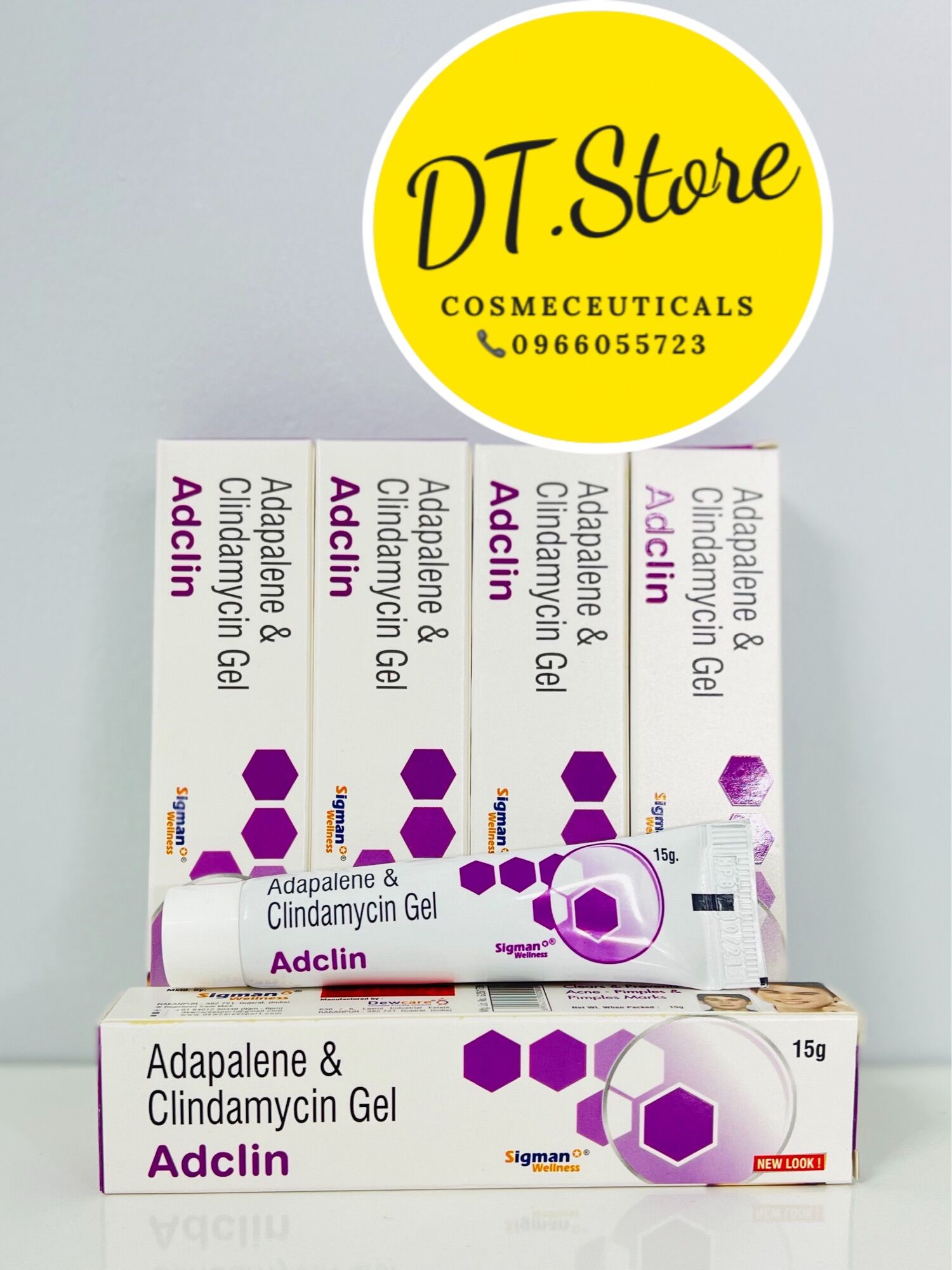 Gel Chấm Mụn Adclin tuýp 15g.