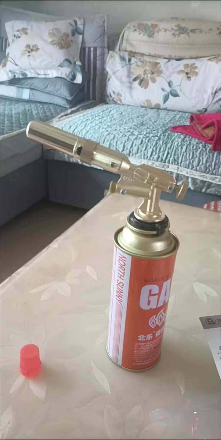 Đầu KHÒ GA MINI, ĐÈN KHÒ GAS cao cấp lõi đồng ống dài cho ngọn lửa