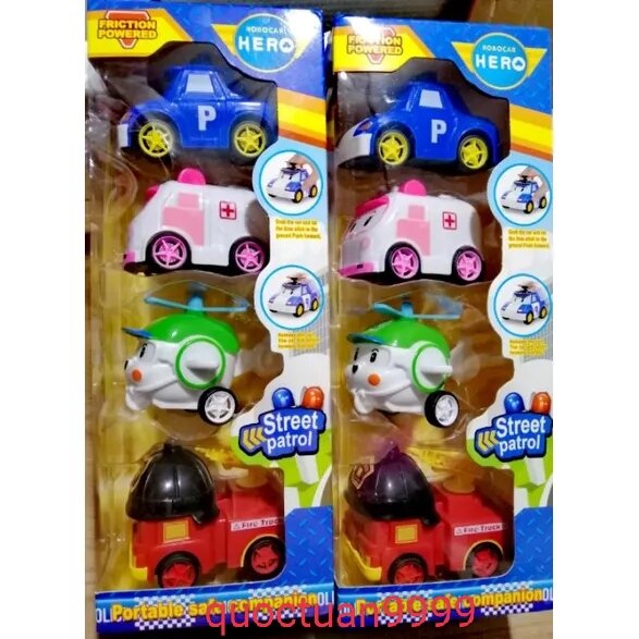 Đồ chơi xe Pony ( túi 4 chiếc)
