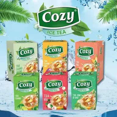Trà Đào Hòa Tan Cozy