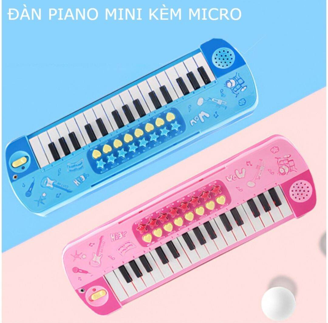 Đàn piano mini kèm mic cho bé
