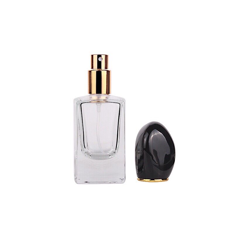 Chai chiếc nước hoa 30ml nắp xì đen