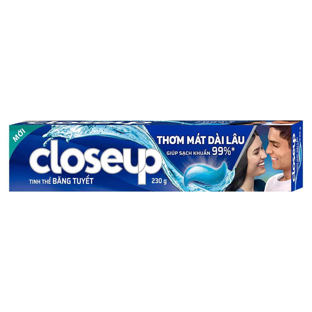 kem đánh răng closeup băng tuyết(3 cây x230g)