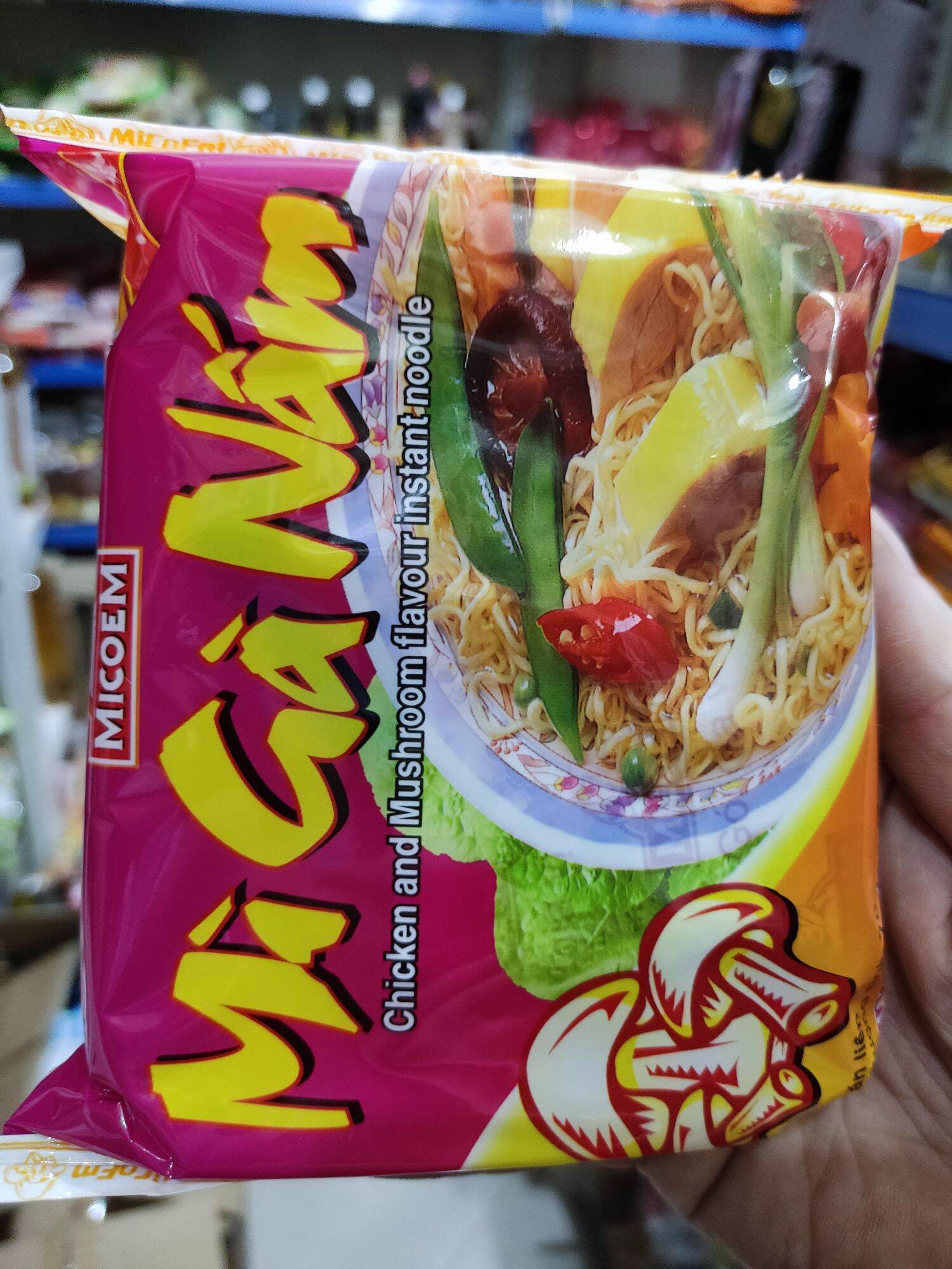 Mì gà nấm gói 75g