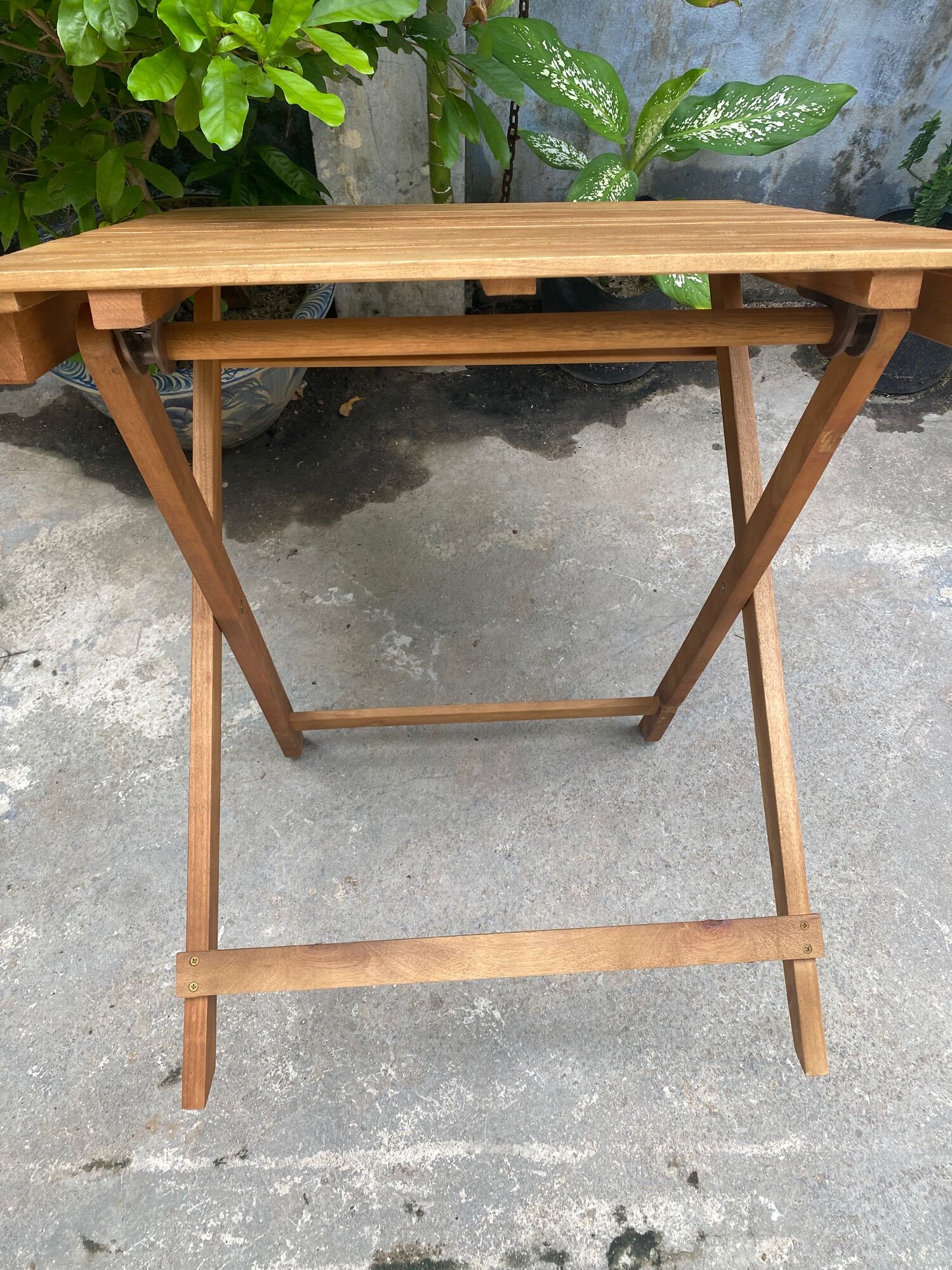 Bàn gỗ xếp gọn