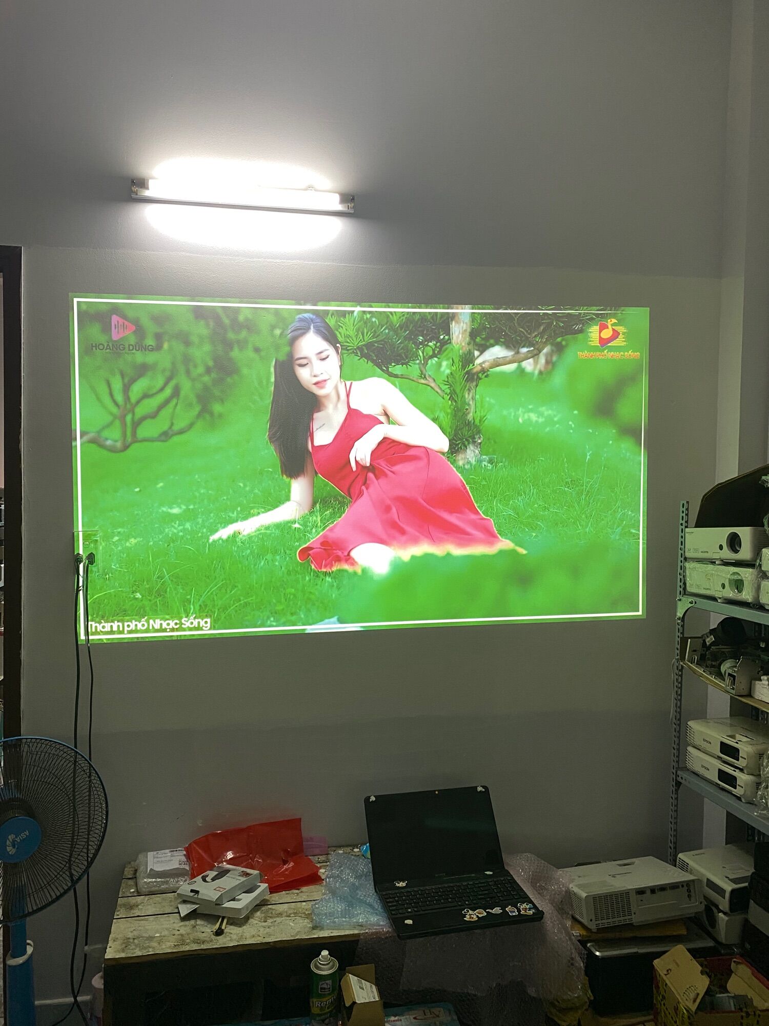 Máy chiếu Full HD Ricoh PJ HD5450 Nhật 99%
