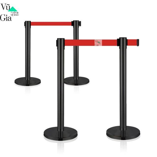 Cột chắn lối đi, trụ chắn inox, cột chắn hành lang, cột phân cách