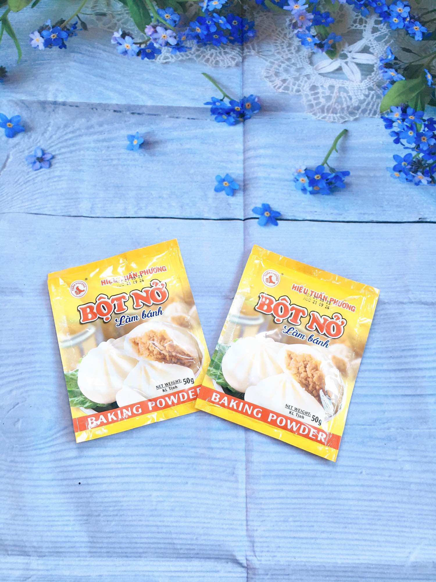 Men nở ( bột nở) làm bánh gói 50g (Combo 5 gói)