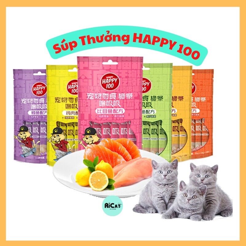 SÚP THƯỞNG HAPPY 100 - GÓI 5 THANH