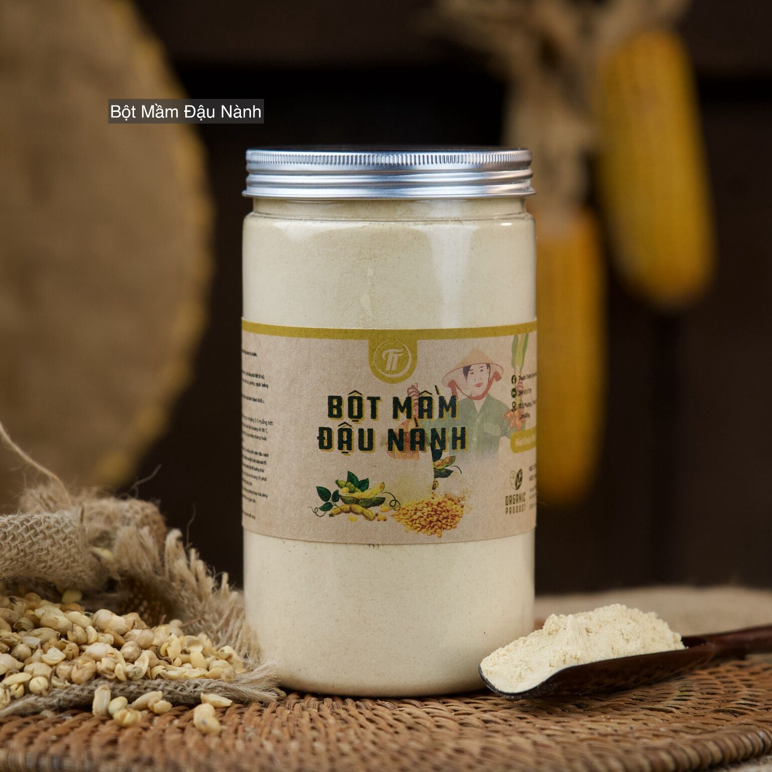 Bột mầm đậu nành 0.5kg