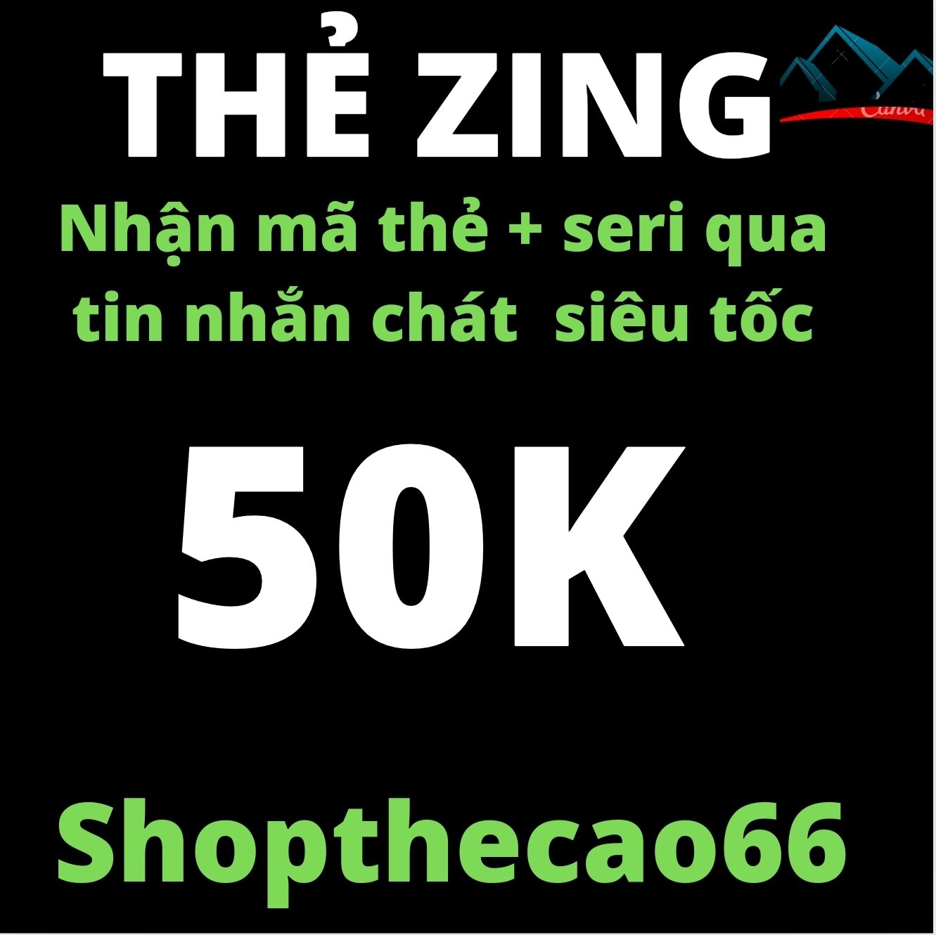 Thẻ cào zi.ng 50.000 nhận mã + seri siêu tốc