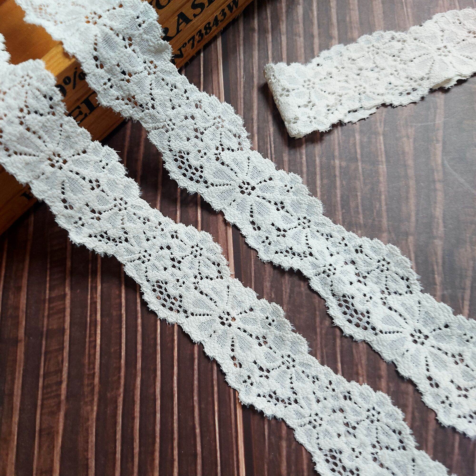 Ren thun viền có co giãn ,bản rộng 3 cm