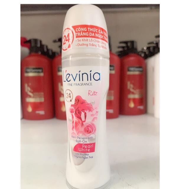 Lăn khử mùi L'evinia trắng da Ngọc trai 65g