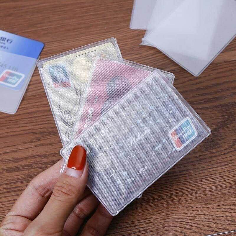 [HCM]Set 5 bọc đựng CCCD trong suốt dày dặn tiện lợi