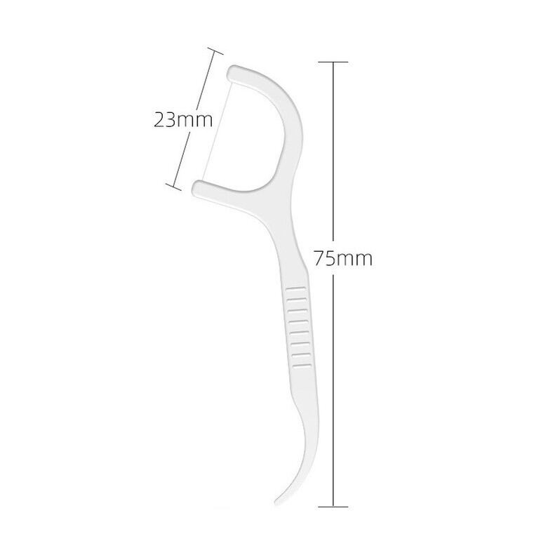Tăm chỉ nha khoa Oralkichi, gói 80c, sử dụng cho răng thưa