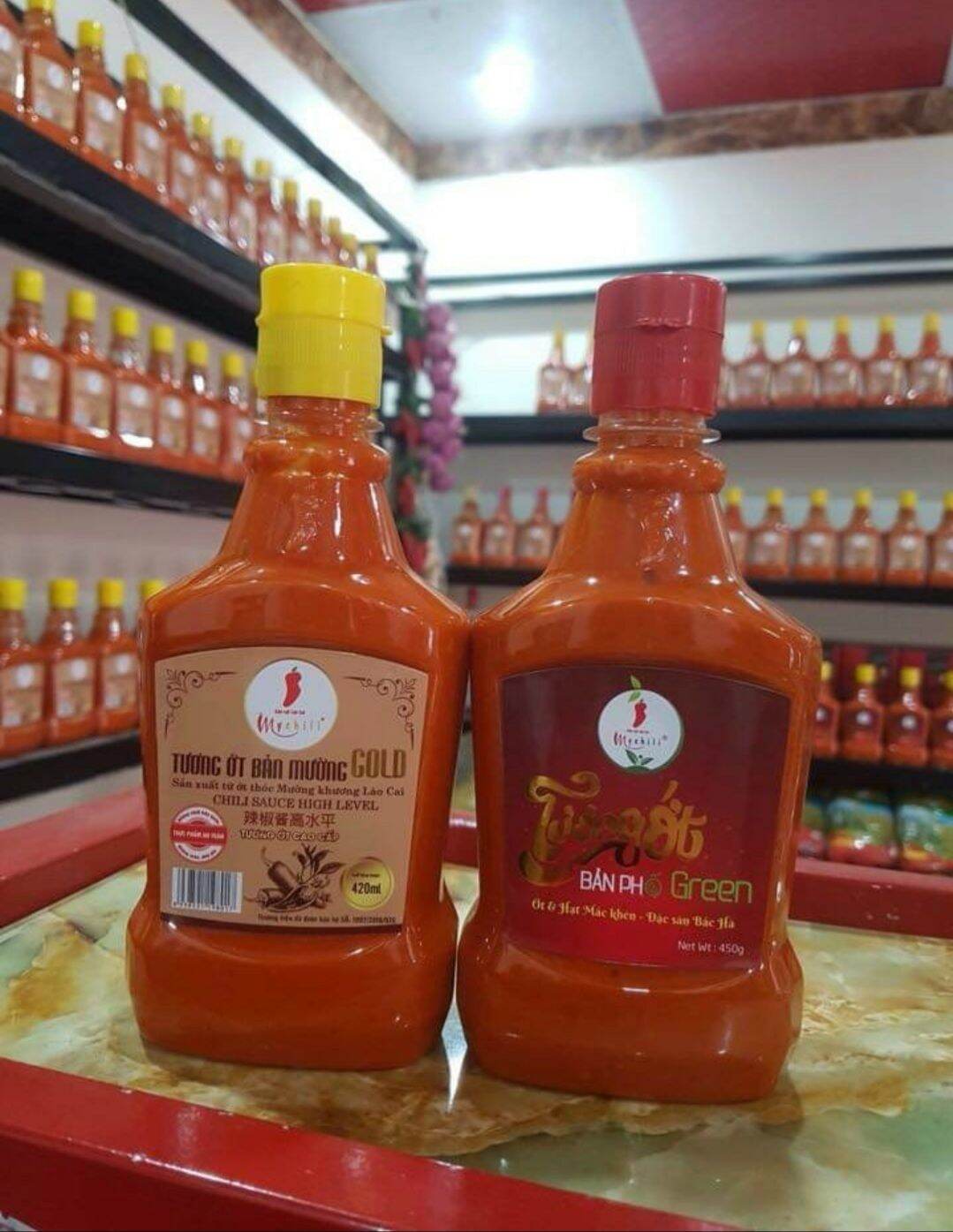 TƯƠNG ỚT BẢN PHỐ ( ỚT + HẠT MẮC KHÉN )