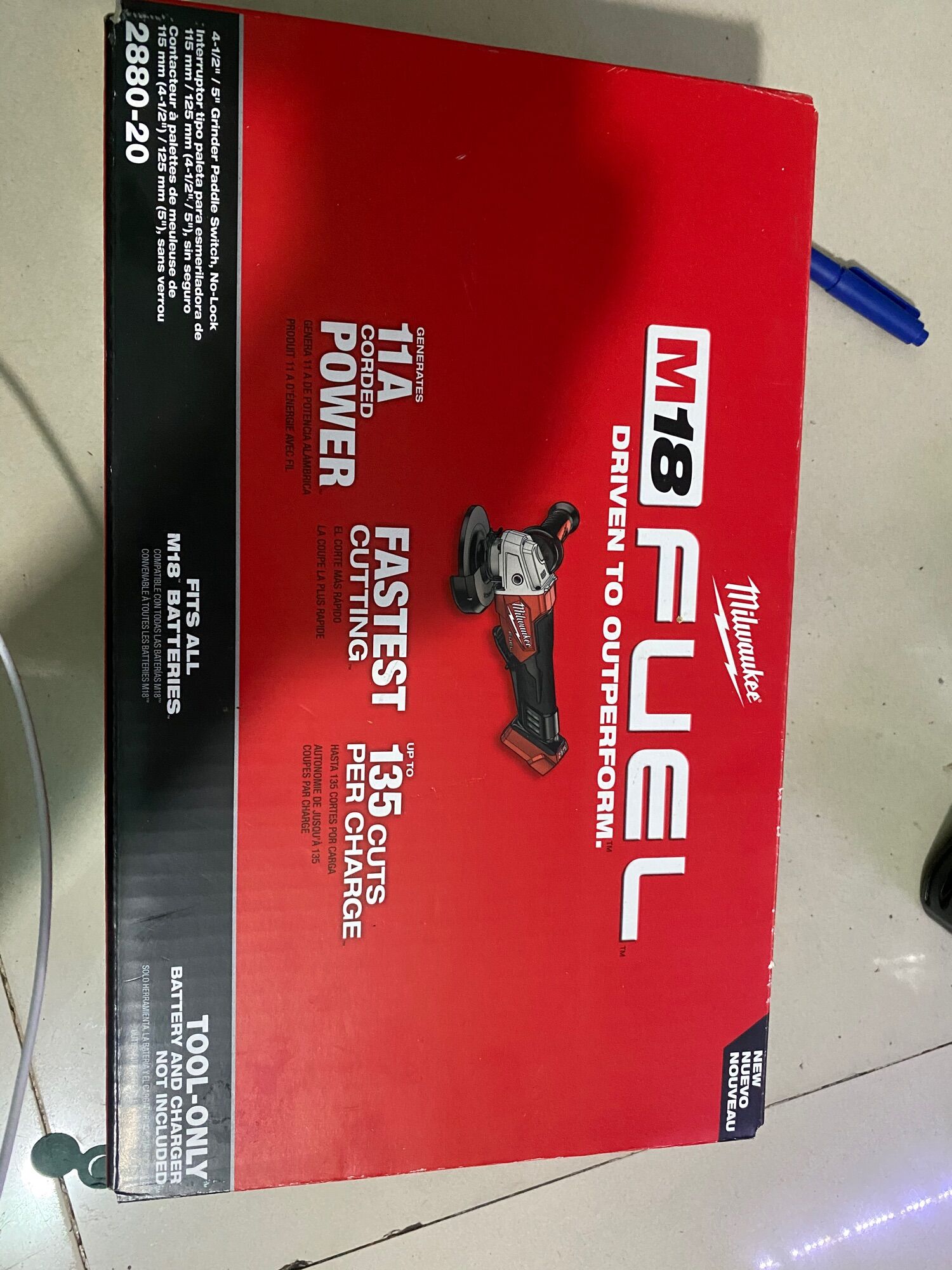 [HCM][Trả góp 0%] Máy mài milwaukee 2880-20