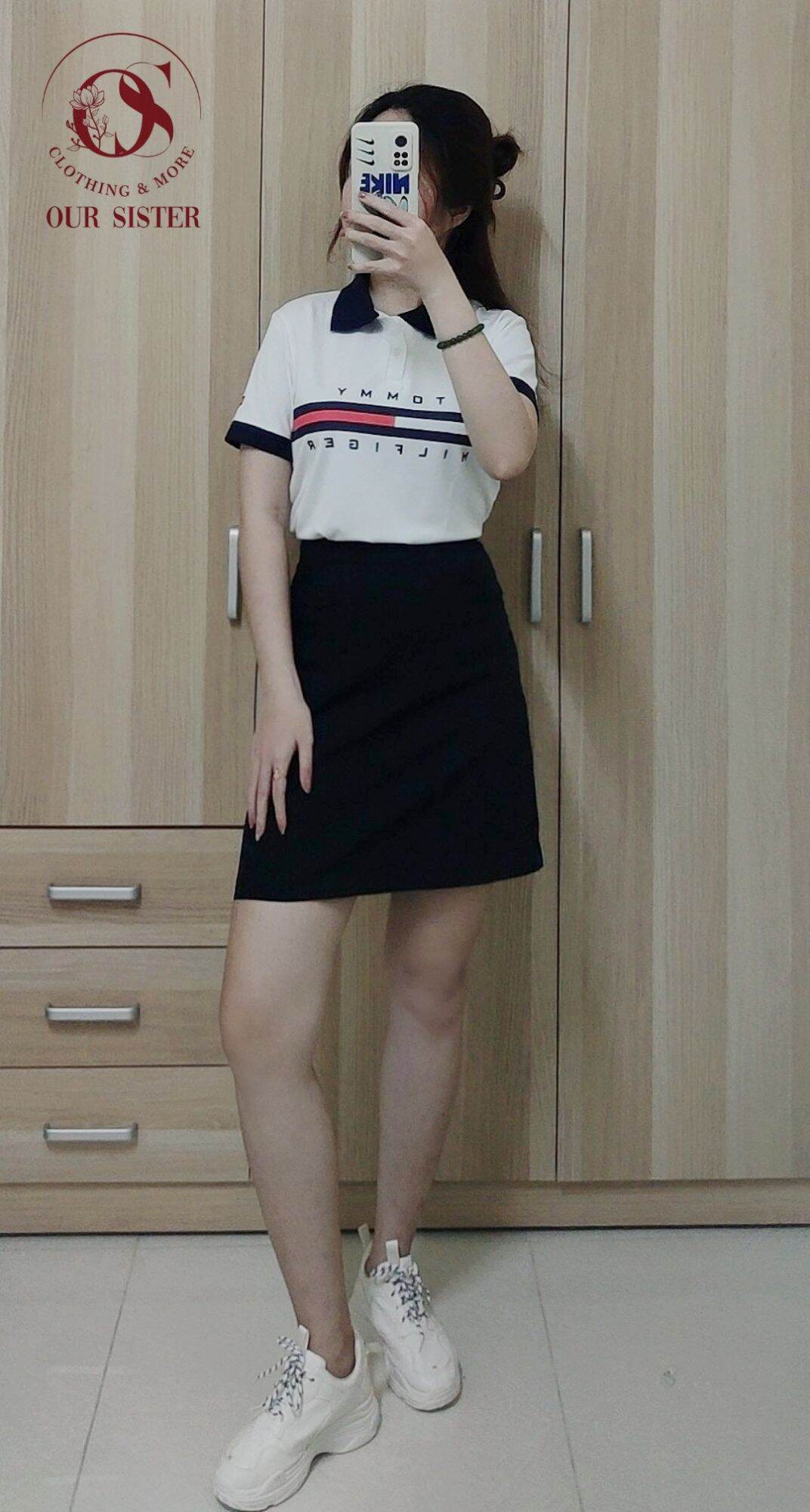 ÁO POLO NỮ T O M M Y - L A C O S T E (ẢNH THẬT + FREESHIP MAX)