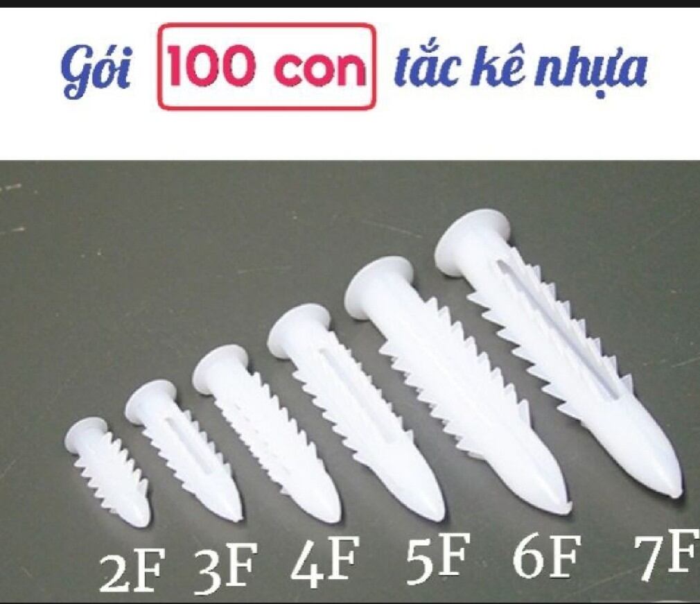 100 con tắc kê nhựa