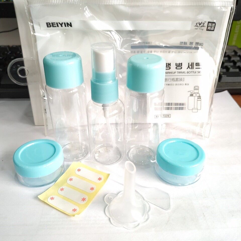 Bộ chiết mỹ phẩm du lịch 7 món