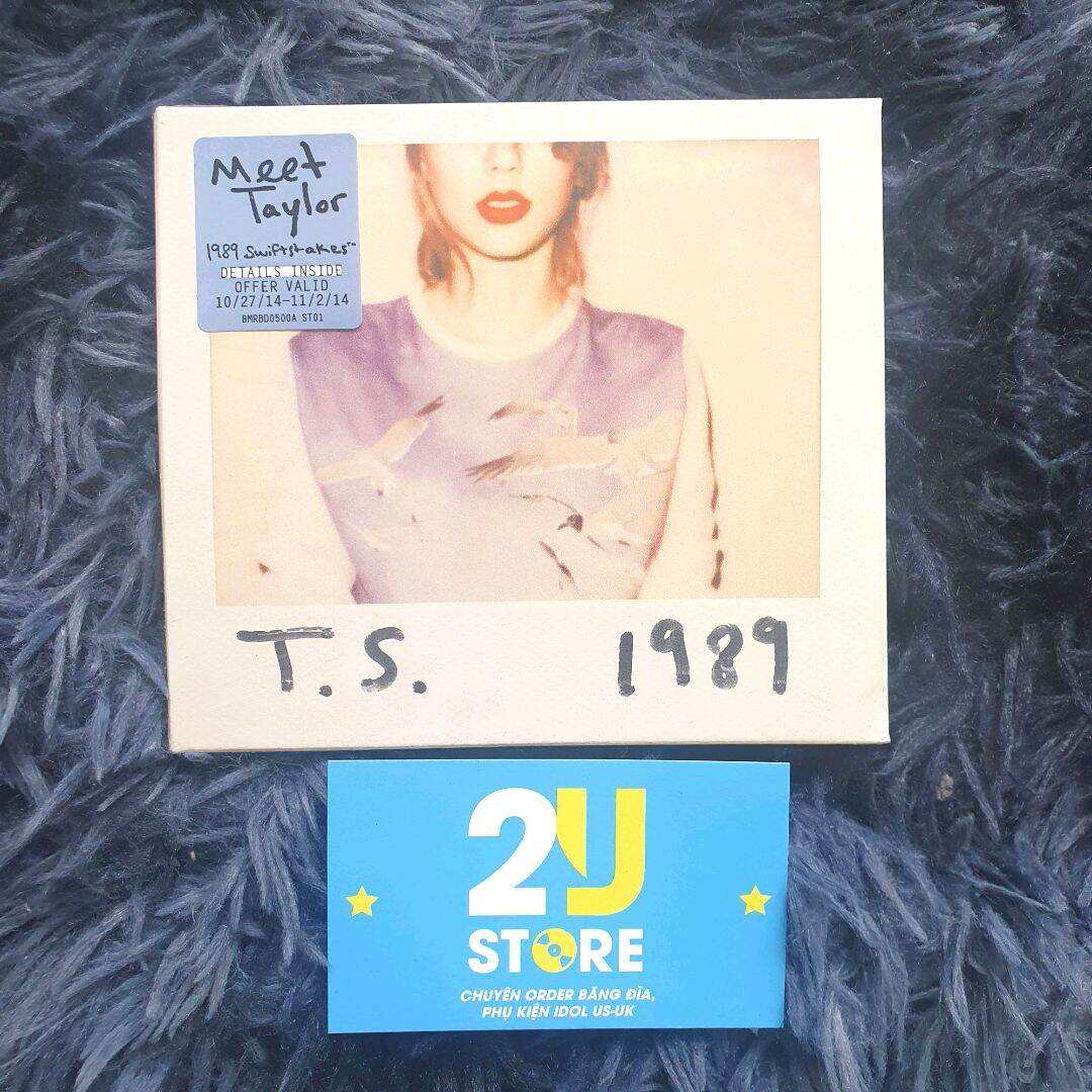 CD album 1989 (standard 13 tracks) - Taylor Swift 2U Store CDs