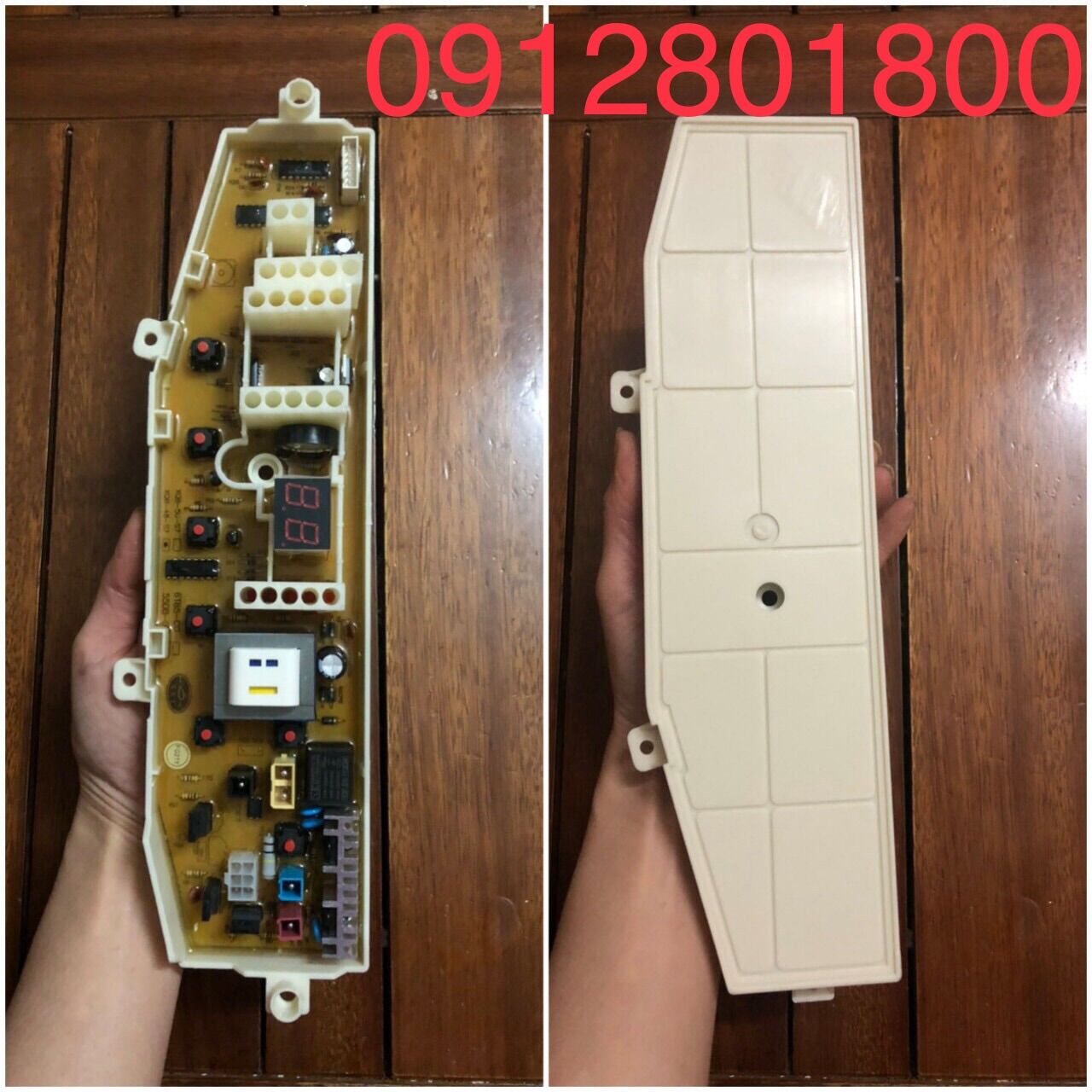 Bo mạch máy giặt Samsung đèn giữa