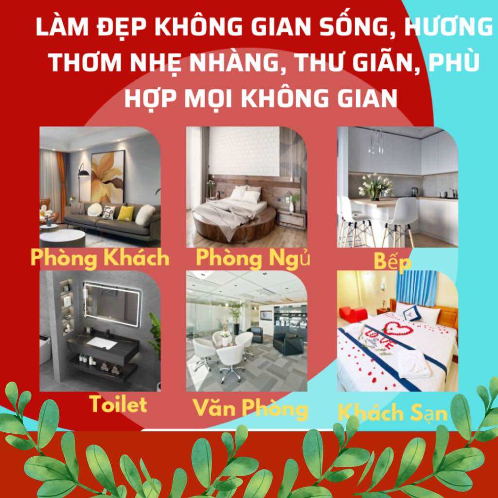 Tinh dầu thơm phòng lọ gốm hoa khô thiết kế
