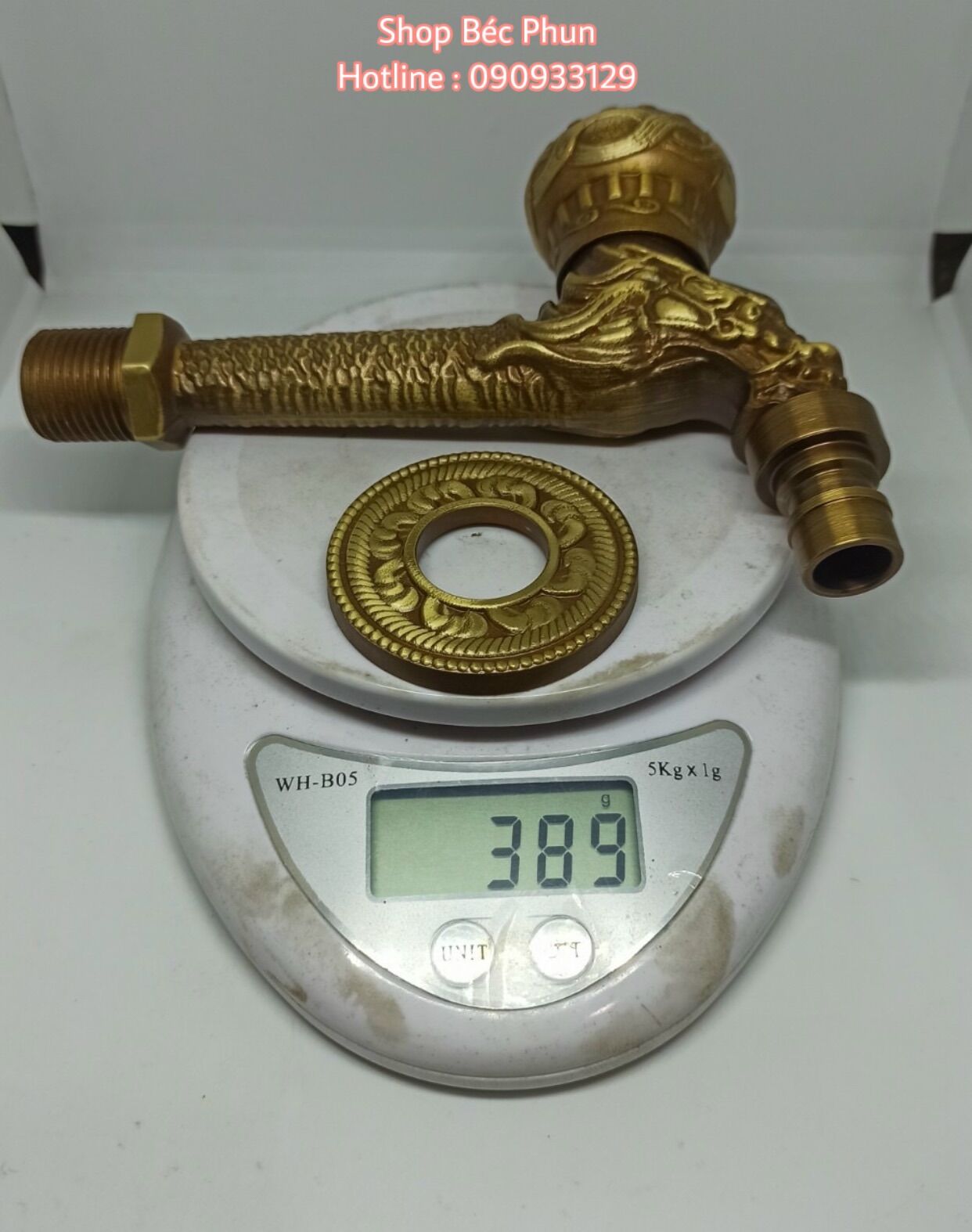 Vòi hồ thân rồng thau phi 21